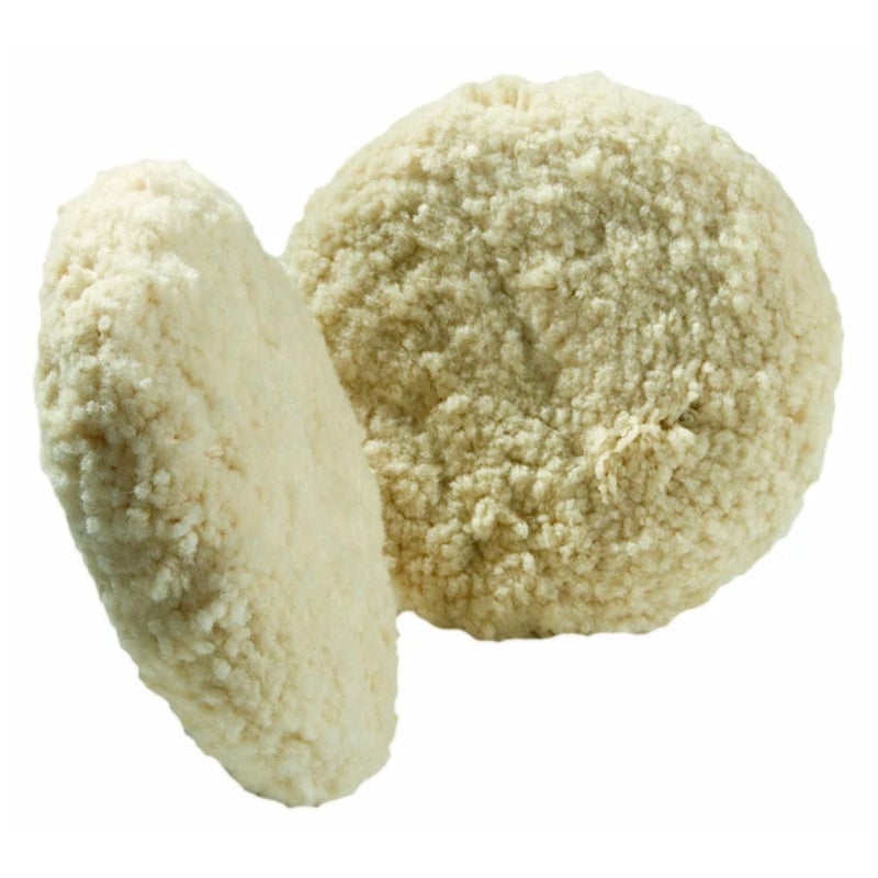 Buff and Shine باد قطع مزدوج الجانب من الصوف المجدول 100% 4 طبقات بقطر 8 بوصات وسماكة 1.5 بوصة من بوف آند شاين BFS-803N - Image 2